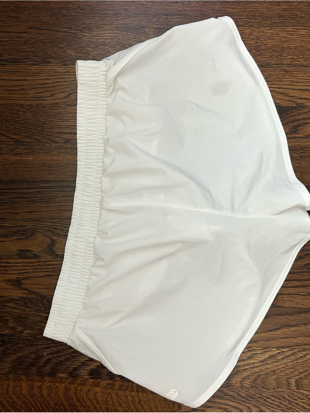 all in motion White Women's Athletic Shorts - Elastic Waist - Picture 2 of 3